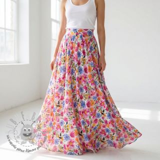 Viscosa RADIANCE Flowers Polly digital print