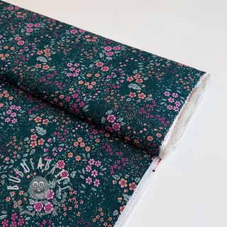 Viscosa ECOVERO Flowers Galia green