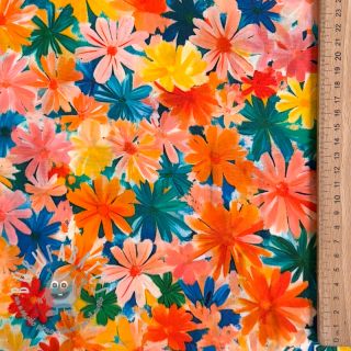 Viscosa ECOVERO Flowers design C digital print