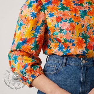 Viscosa ECOVERO Flowers design C digital print