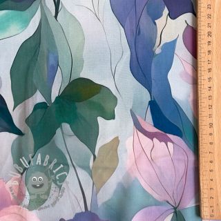 Viscosa RADIANCE Flower design C digital print