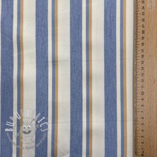 JEANS DENIM YARN DYED Stripe camel