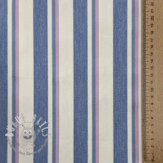 JEANS DENIM YARN DYED Stripe pink