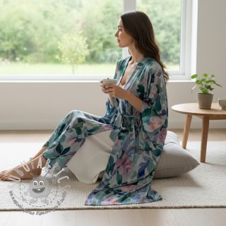 Viscosa RADIANCE Flower design C digital print