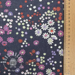 Tessuto di cotone JEANS Hearts