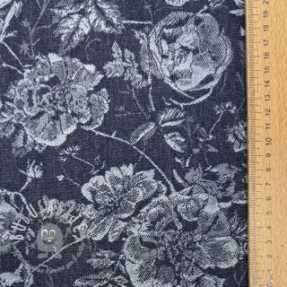 JEANS DENIM JACQUARD Flowie