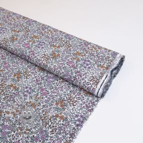 Viscosa ECOVERO Flowers Galia offwhite