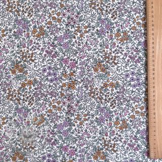 Viscosa ECOVERO Flowers Galia offwhite