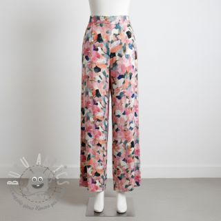 Viscosa SATIN Flowers Tora digital print