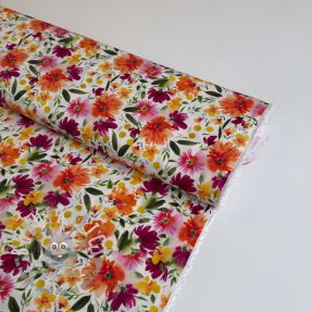 Viscosa STRETCH Flowers Sonja digital print