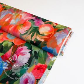 Viscosa RADIANCE Flower design B digital print