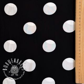 Viscosa RADIANCE Polka BIG dot black