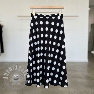 Viscosa RADIANCE Polka BIG dot black