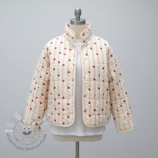 Mussola/Doppia garza STEPPED Heart