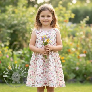 Mussola/Doppia garza Flowers Sisi digital print