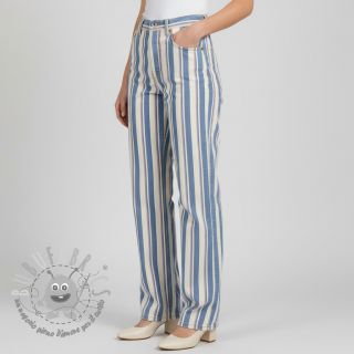 JEANS DENIM YARN DYED Stripe pink