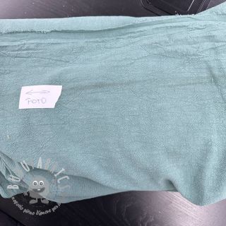 Lino prelavato STONEWASHED PREMIUM dark mint 2nd class