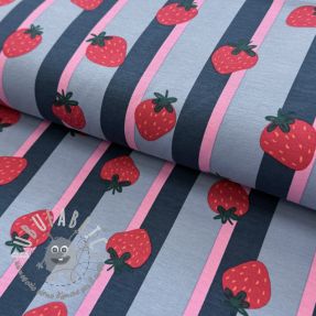 Jersey Fruits Strawberry petrol