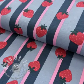 Jersey Fruits Strawberry petrol