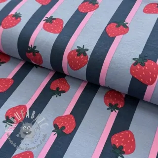 Jersey Fruits Strawberry petrol