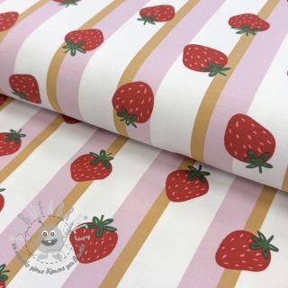 Jersey Fruits Strawberry white