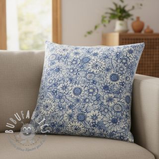 Tessuto decorativo Linenlook Bloom Fully Mix digital print