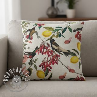 Tessuto decorativo Linenlook Lemon Tropic Artisan digital print