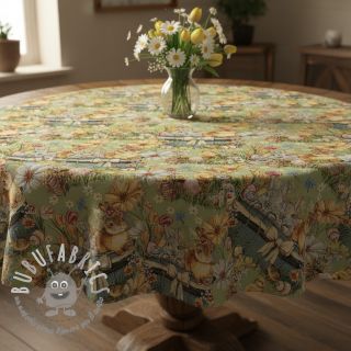 Tessuto decorativo GOBELIN premium Playful Easter Scene