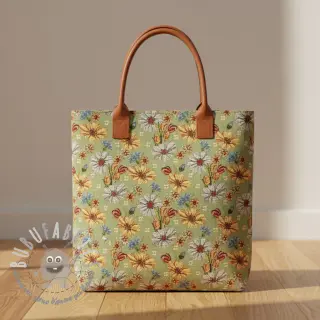 Tessuto decorativo GOBELIN premium Floral Easter Flower