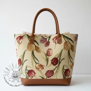 Tessuto decorativo GOBELIN premium Tulip Spring Classic