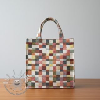 Tessuto decorativo GOBELIN PREMIUM Indian Block Tapestry