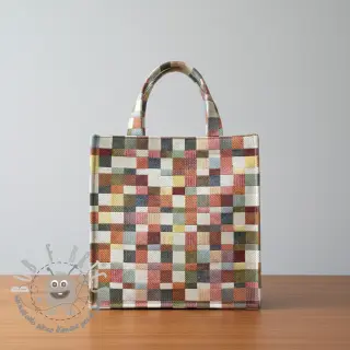 Tessuto decorativo GOBELIN PREMIUM Indian Block Tapestry