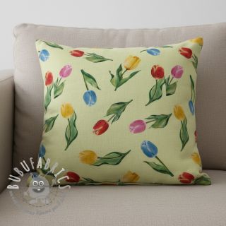 Tessuto decorativo Tulip Flower Field digital print