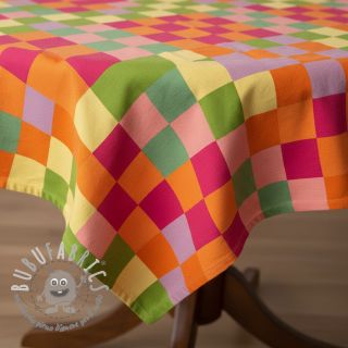 Tessuto decorativo Joyful Block Patch digital print