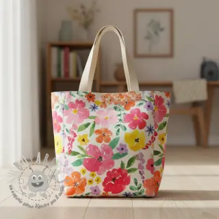 Tessuto decorativo Floral Spark Party digital print