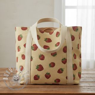 Tessuto decorativo GOBELIN premium Strawberry Sweet Joy