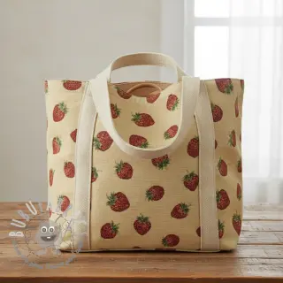 Tessuto decorativo GOBELIN premium Strawberry Sweet Joy
