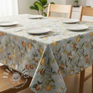 Tessuto decorativo GOBELIN premium Citrus Orange Lemon