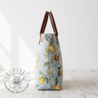 Tessuto decorativo GOBELIN premium Citrus Orange Lemon