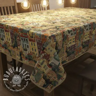 Tessuto decorativo GOBELIN premium Happy Siesta House
