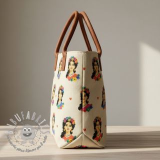 Tessuto decorativo Linenlook premium Viva Flower Girl