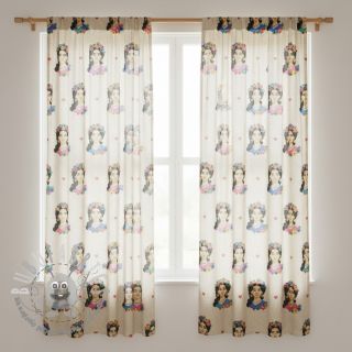 Tessuto decorativo Linenlook premium Viva Flower Girl