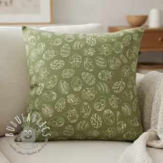 Tessuto decorativo Linenlook premium Easter Egg Tale