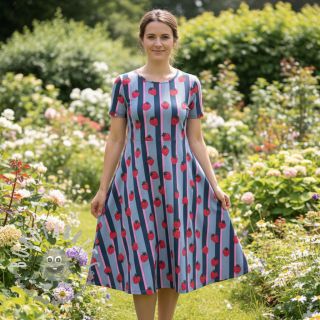 Jersey Fruits Strawberry petrol