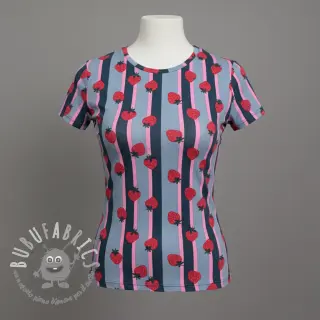 Jersey Fruits Strawberry petrol