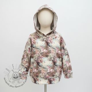 Felpa garzata Fairy tales digital print