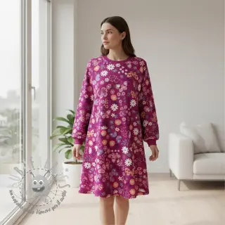 Felpa Flowers Azriel fuchsia