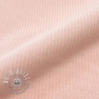 Tessuto decorativo DOBBY Colored stripe light pink