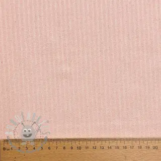 Tessuto decorativo DOBBY Colored stripe light pink