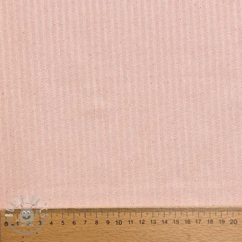 Tessuto decorativo DOBBY Colored stripe light pink